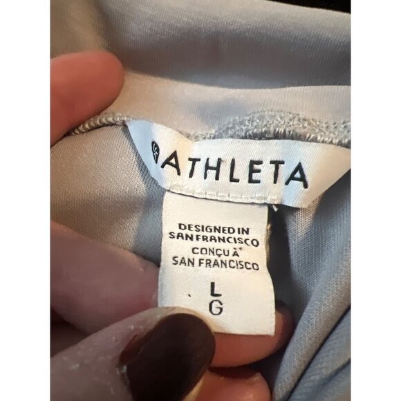 Athleta Seasoft Wide Crop Pants L Modal & Spandex SOFT - Picture 5 of 11